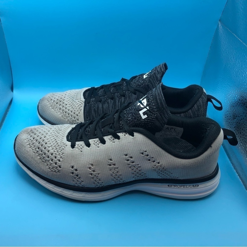 APL Techloom Pro womens black grey sneakers size 8.5